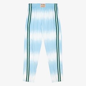 Mitchell & Ness x Fred Segal Blue Tie-Dye Tear Away Pants